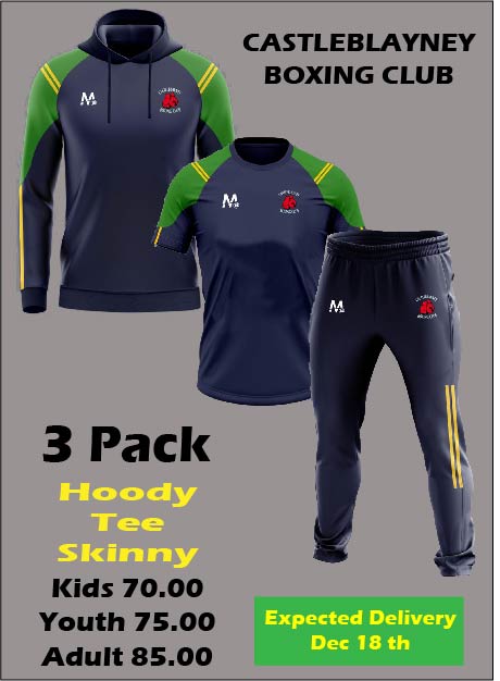 CB Boxing 3 Pack Hoody - Tee